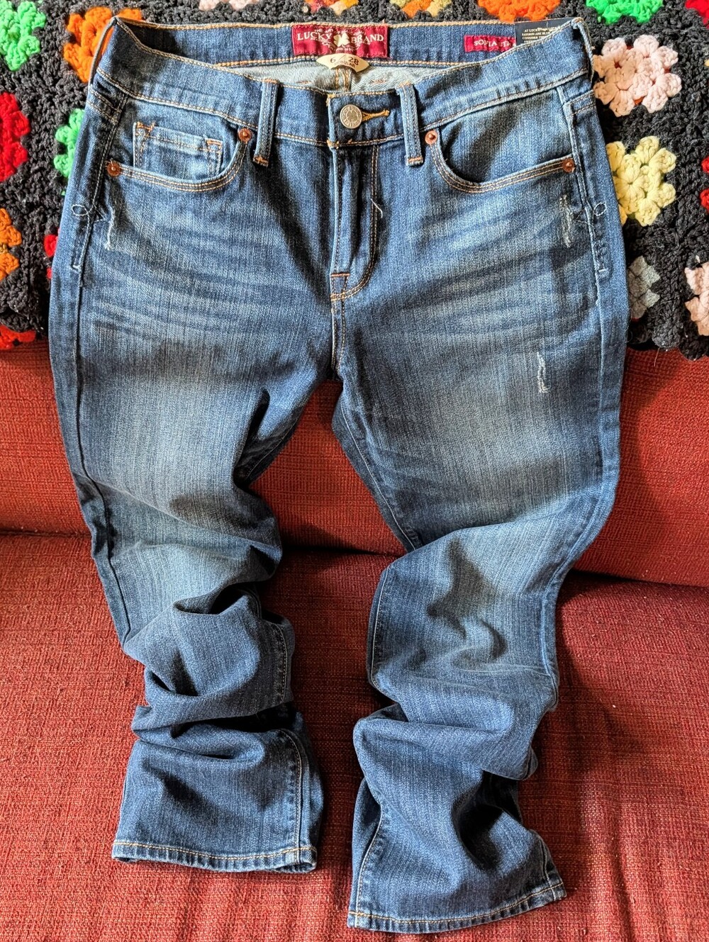 NWT Lucky Brand Sofia Straight Jeans